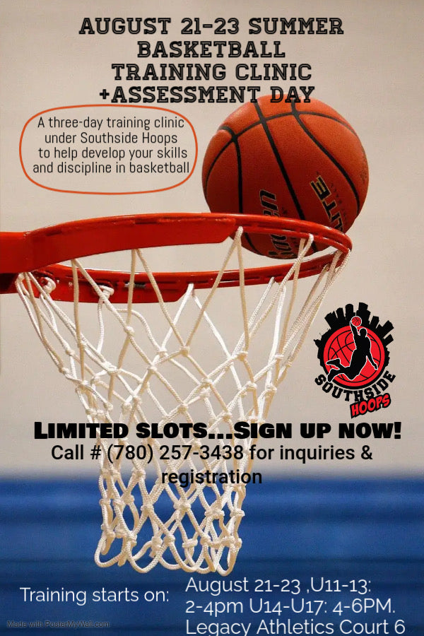 August 21-23rd Southside Hoops Summer Clinic