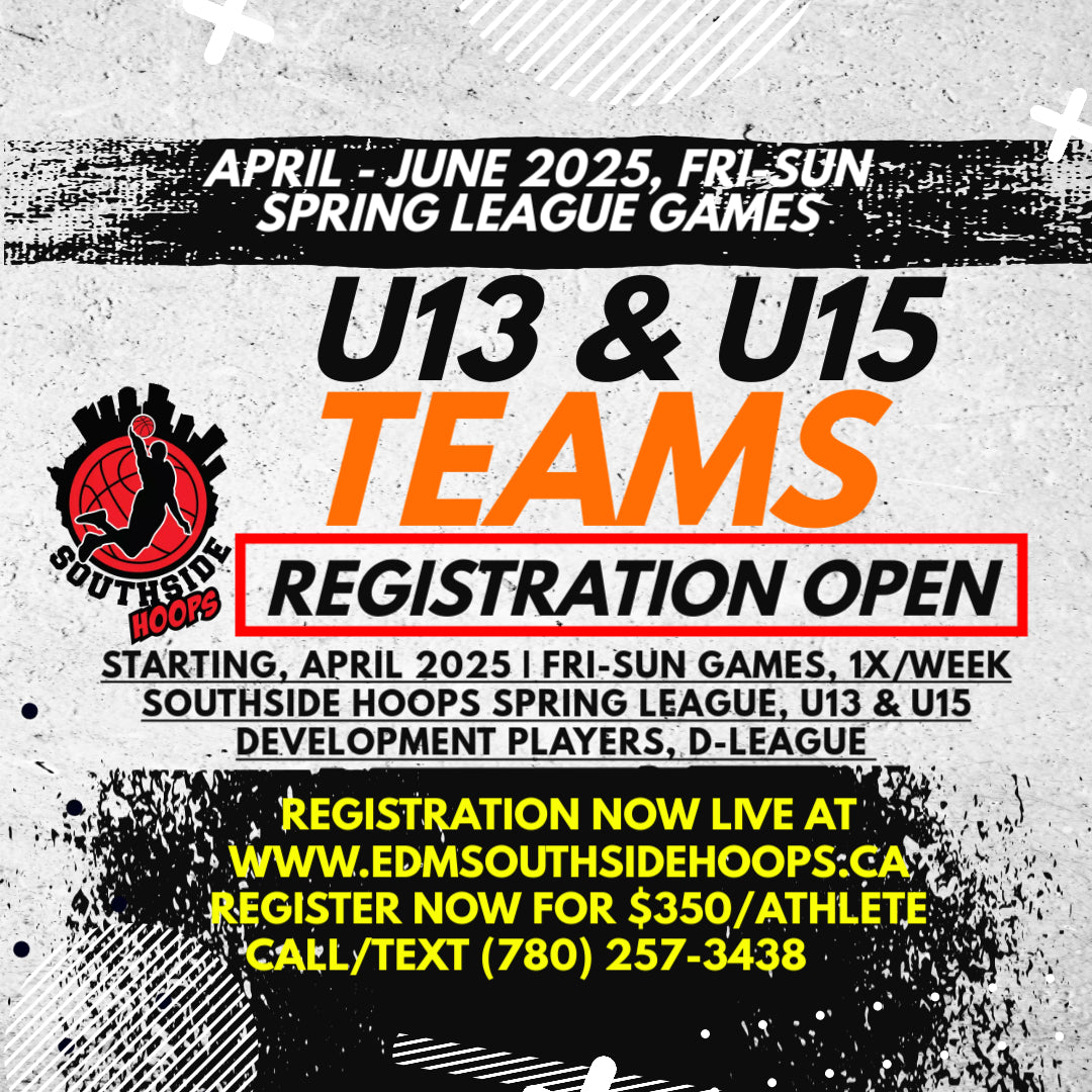 U13 & U15 Spring League - Register now , April-June 2025 Spring League