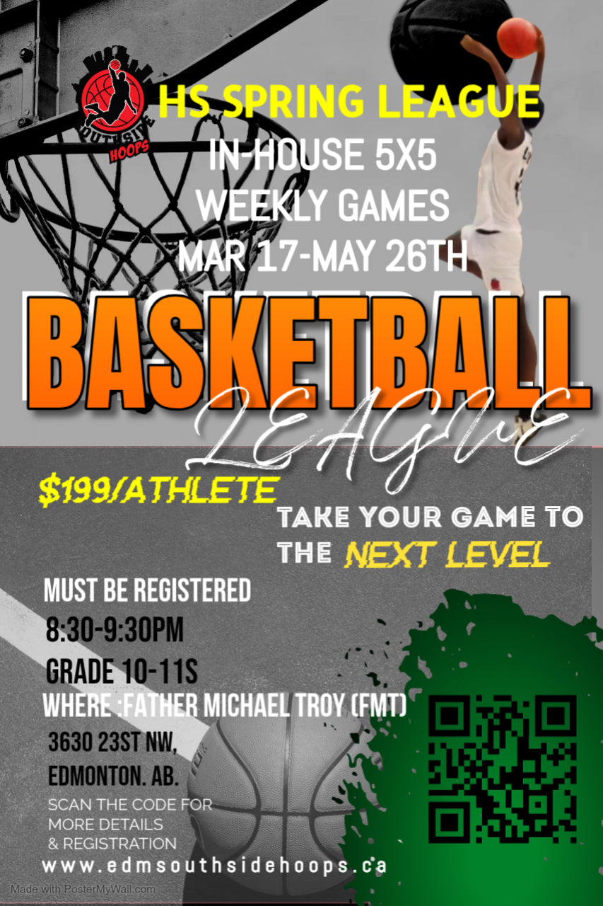 Southside HS Spring League (In-house 5X5) March 17 - May 26th, 2026