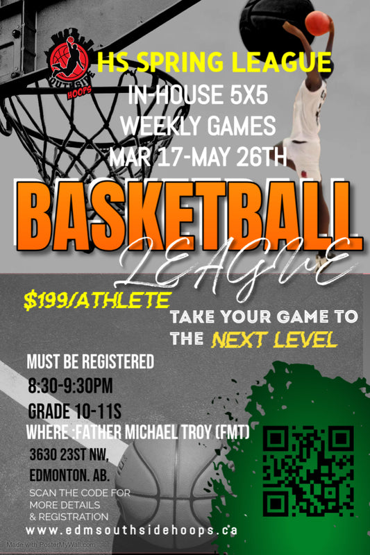Southside HS Spring League (In-house 5X5) March 17 - May 26th, 2026